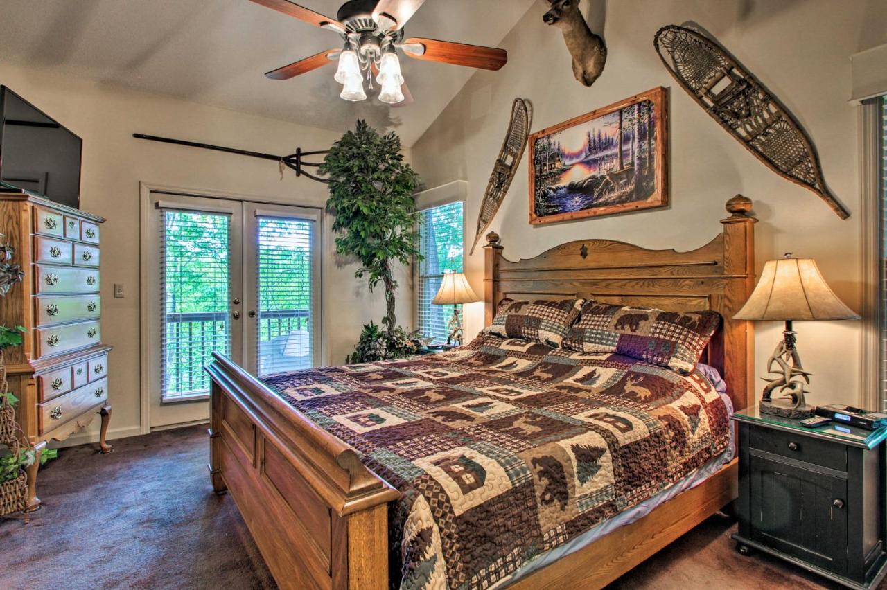 Eclectic Cabin With Hot Tub 1 Mi To Ober Gatlinburg Dış mekan fotoğraf